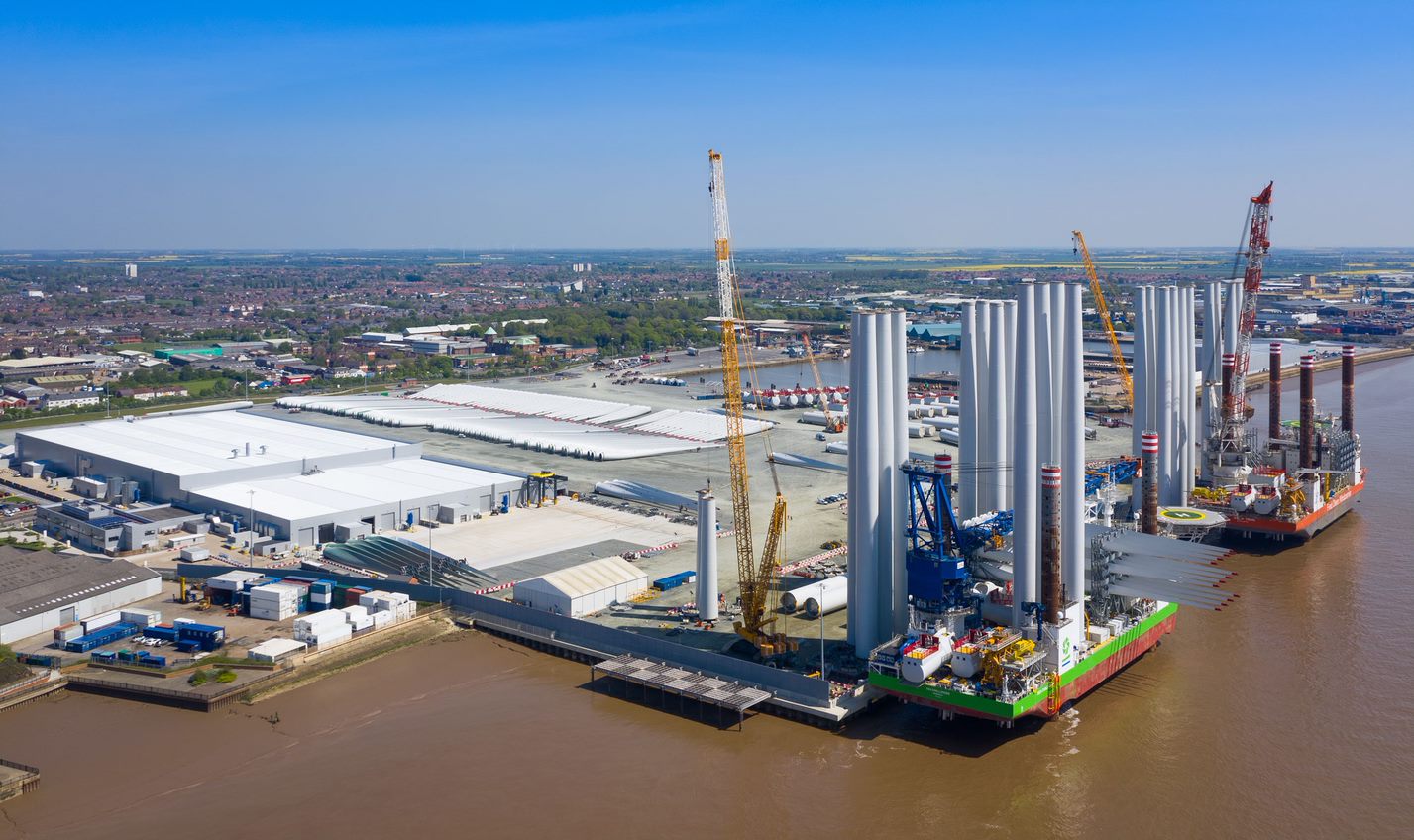 Siemens Gamesa' factory in Hull