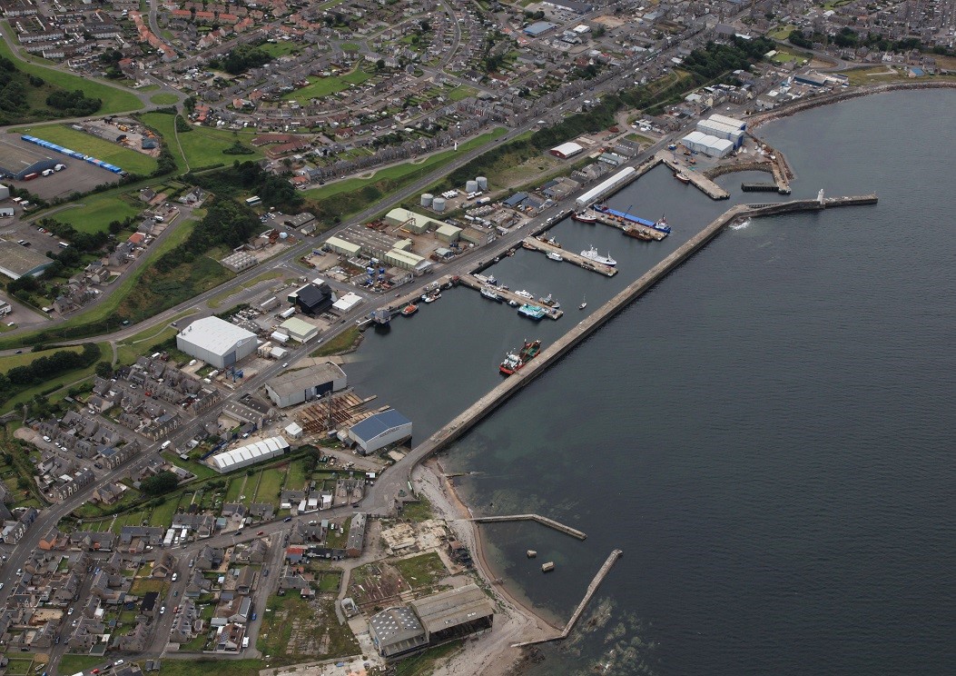 Buckie harbour, Moray