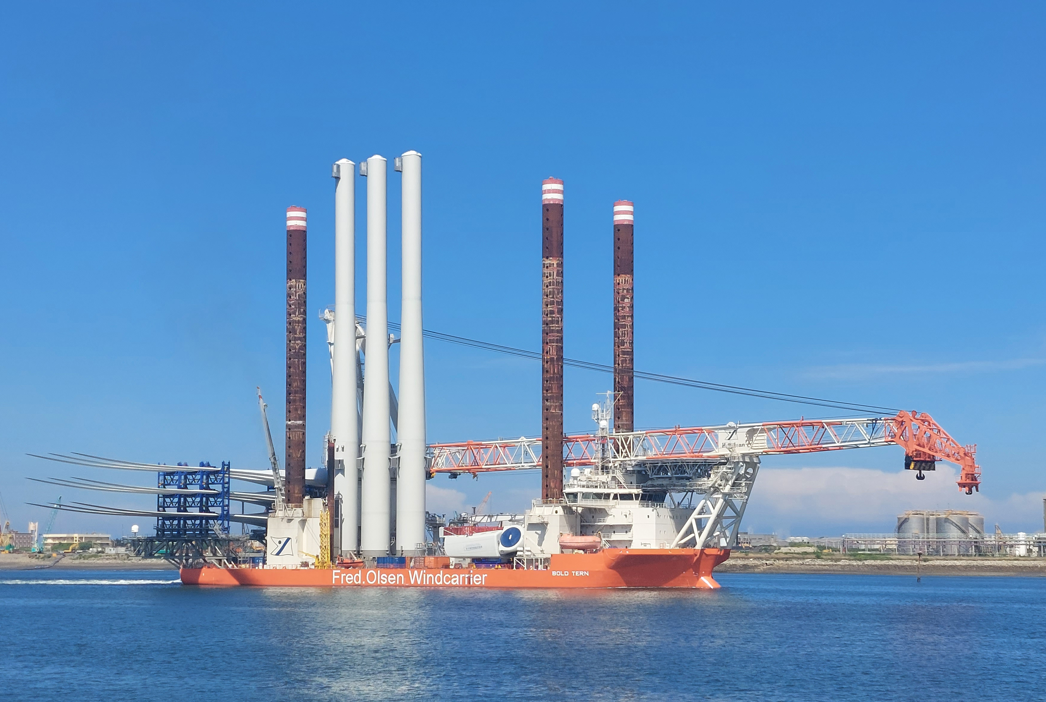 First Vestas Offshore Wind Turbines on Their Way to Changfang