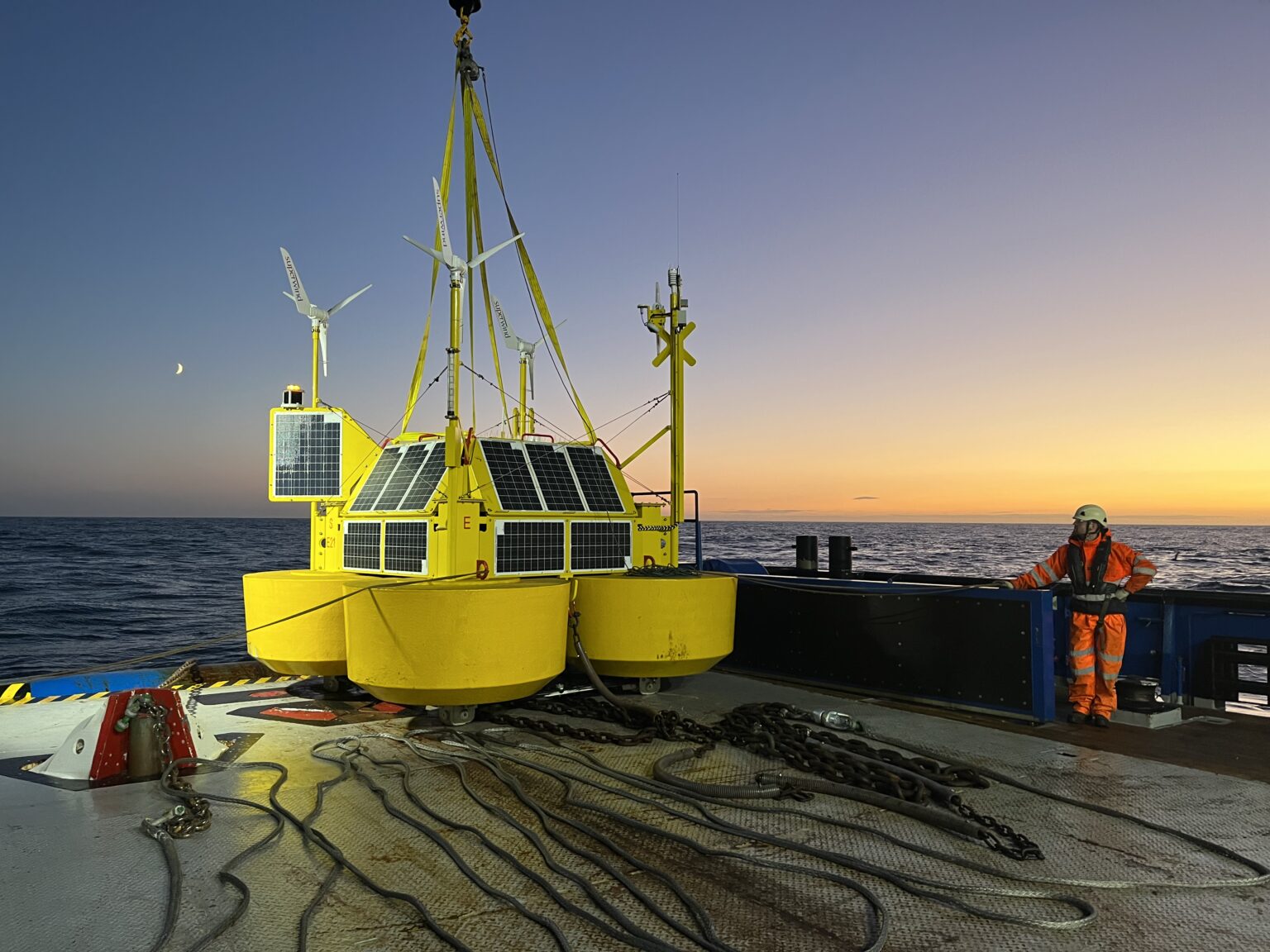 Floating LiDAR Deployed at 1 GW Scottish Project Site | Offshore Wind