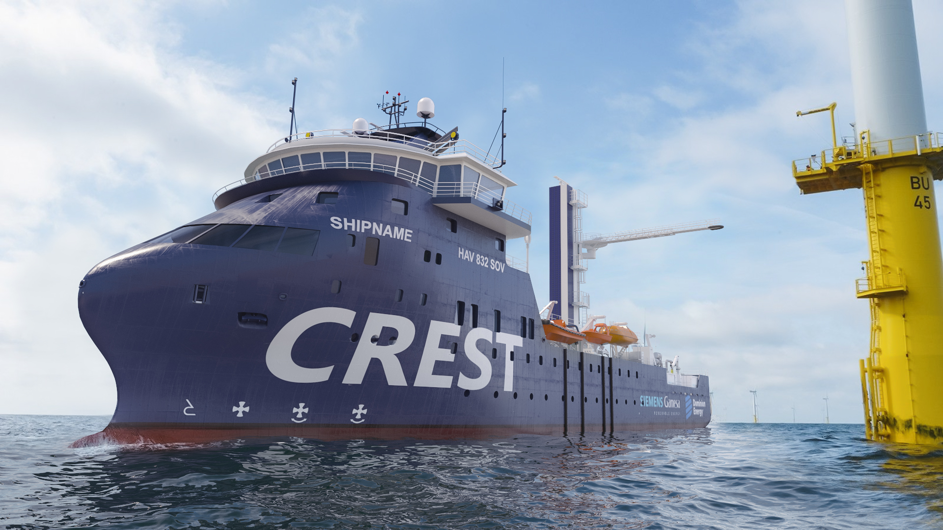 HAV Design Enters US Offshore Wind Market, to Develop SOV for CVOW