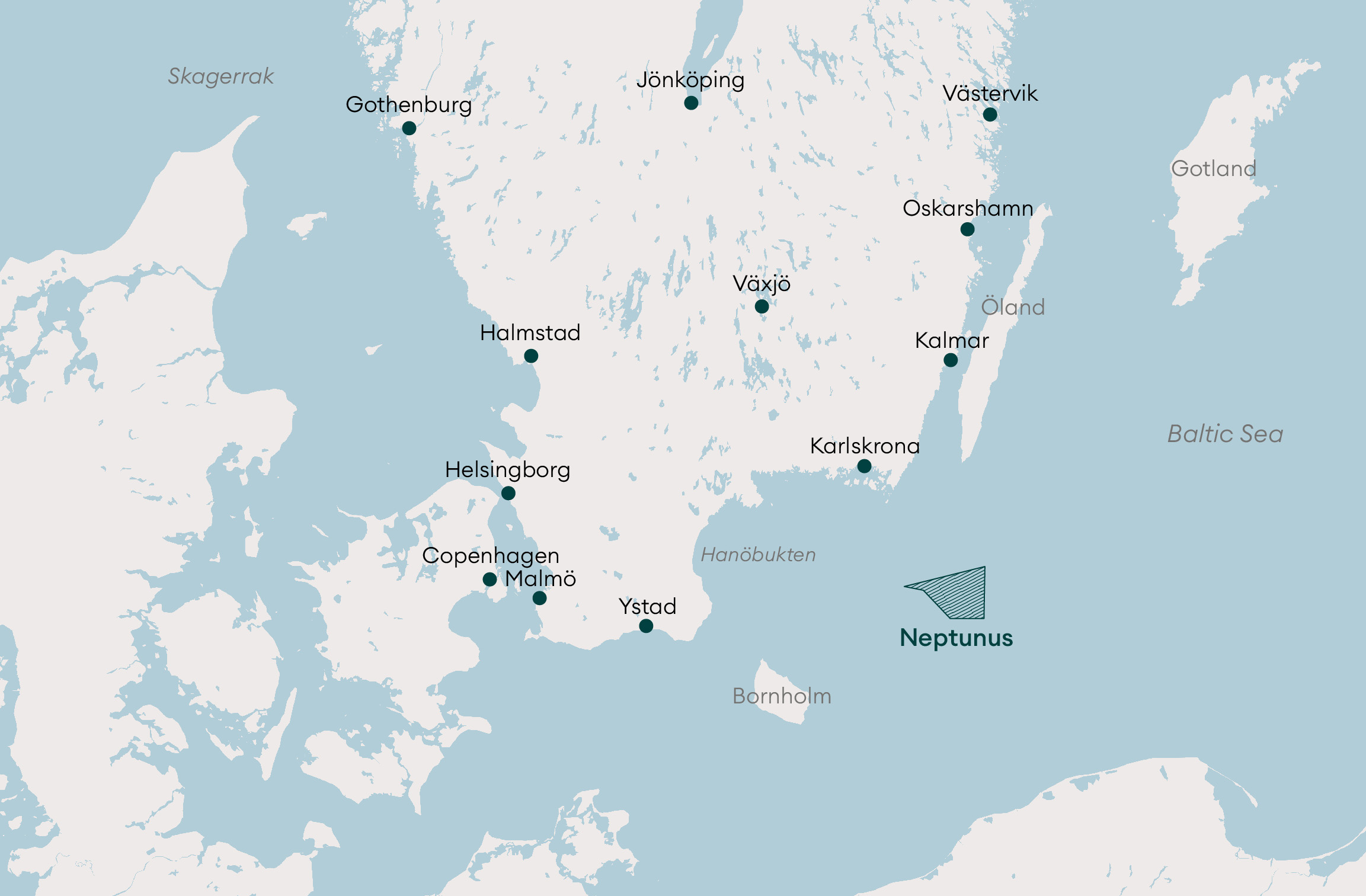 OX2 offshore energy hub Neptunus