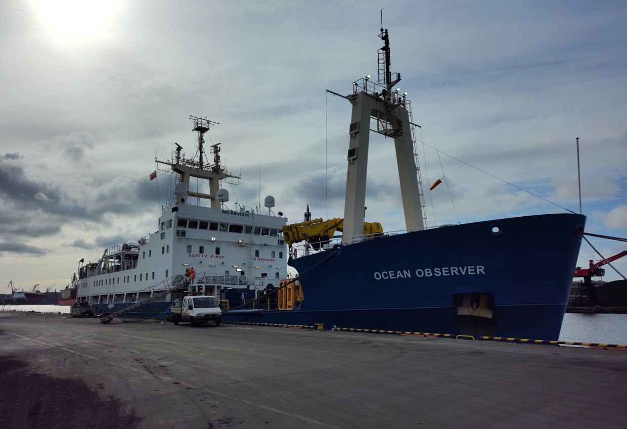 OW Ocean Winds geophysical survey