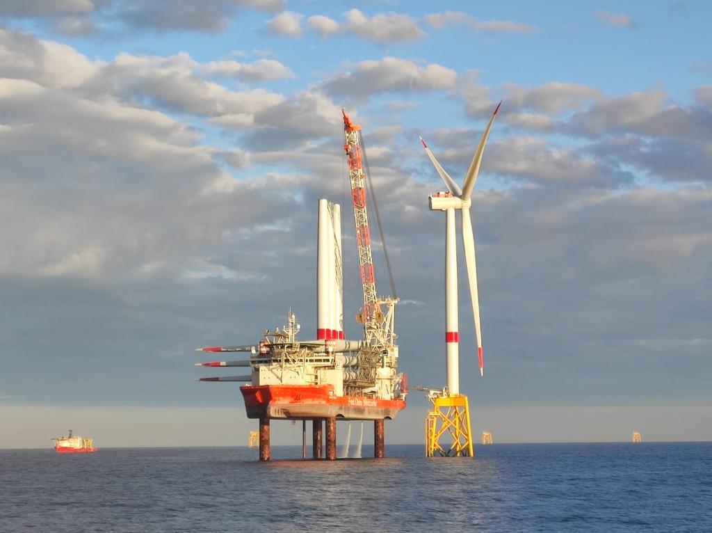 Saint-Brieuc first turbine