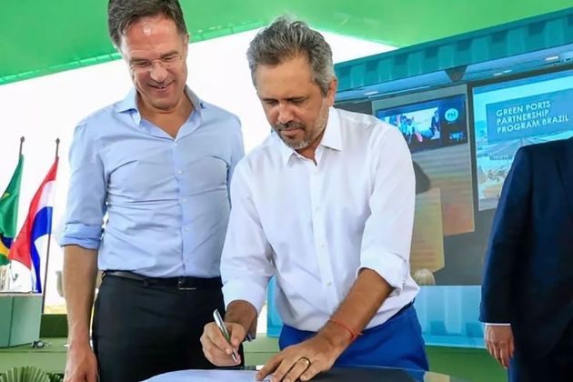 Nederlandse en Braziliaanse havens sluiten samenwerkingsverband groene waterstof