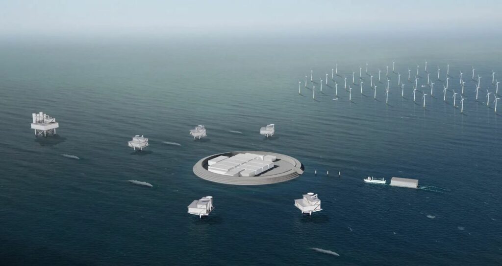 Ramboll North Sea Energy Island electrical infrastructure