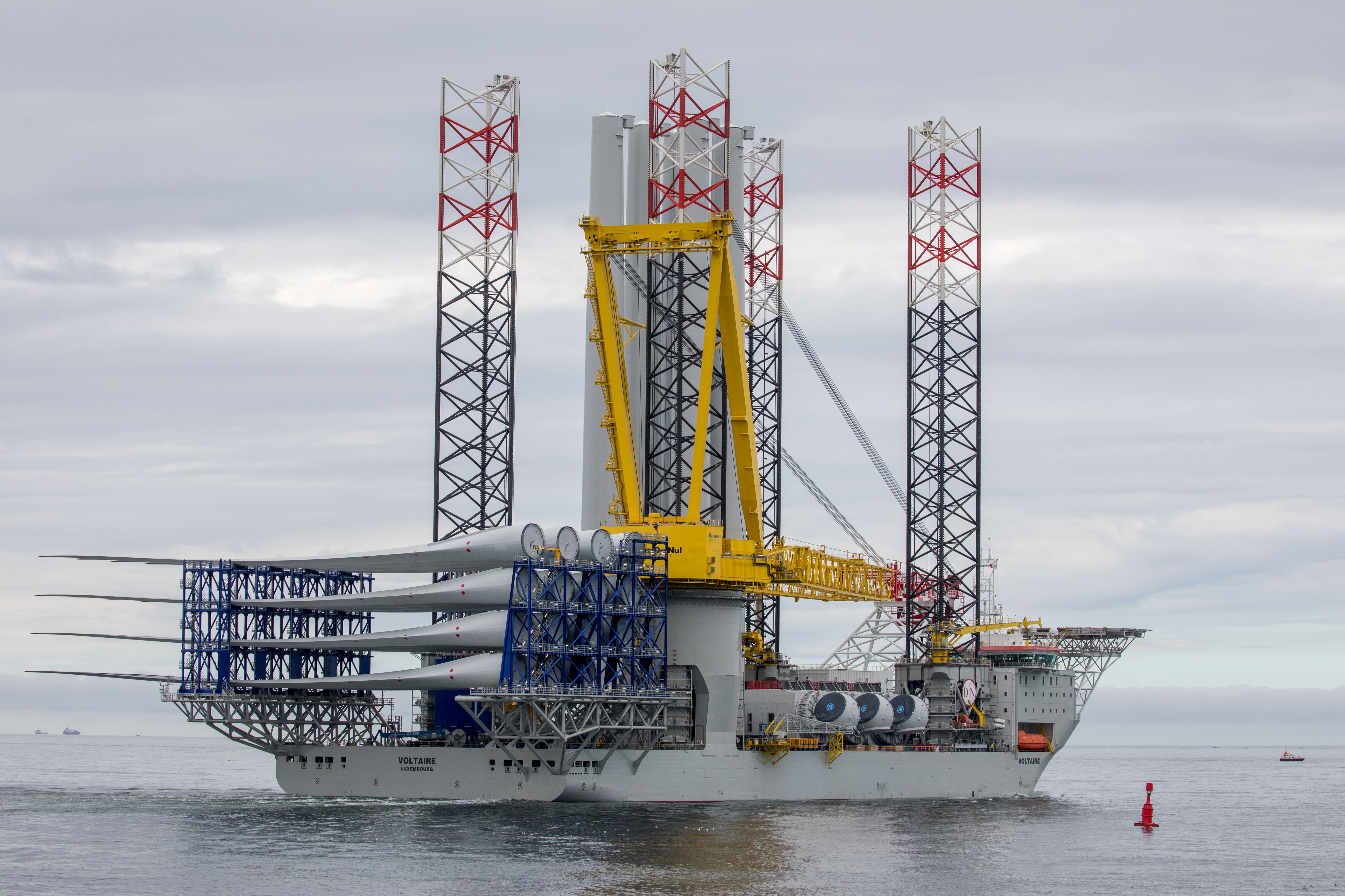 Dogger Bank wind turbine installation campaign underway