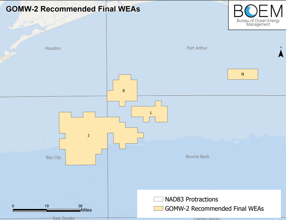 BOEM WEAs Gulf of Mexico