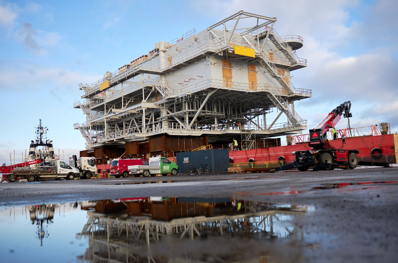 Bladt Industries Semco CVOW Substation