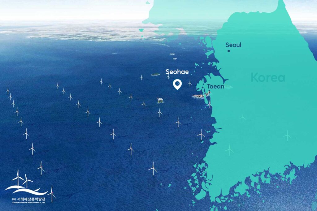 RWE Seohae offshore wind project