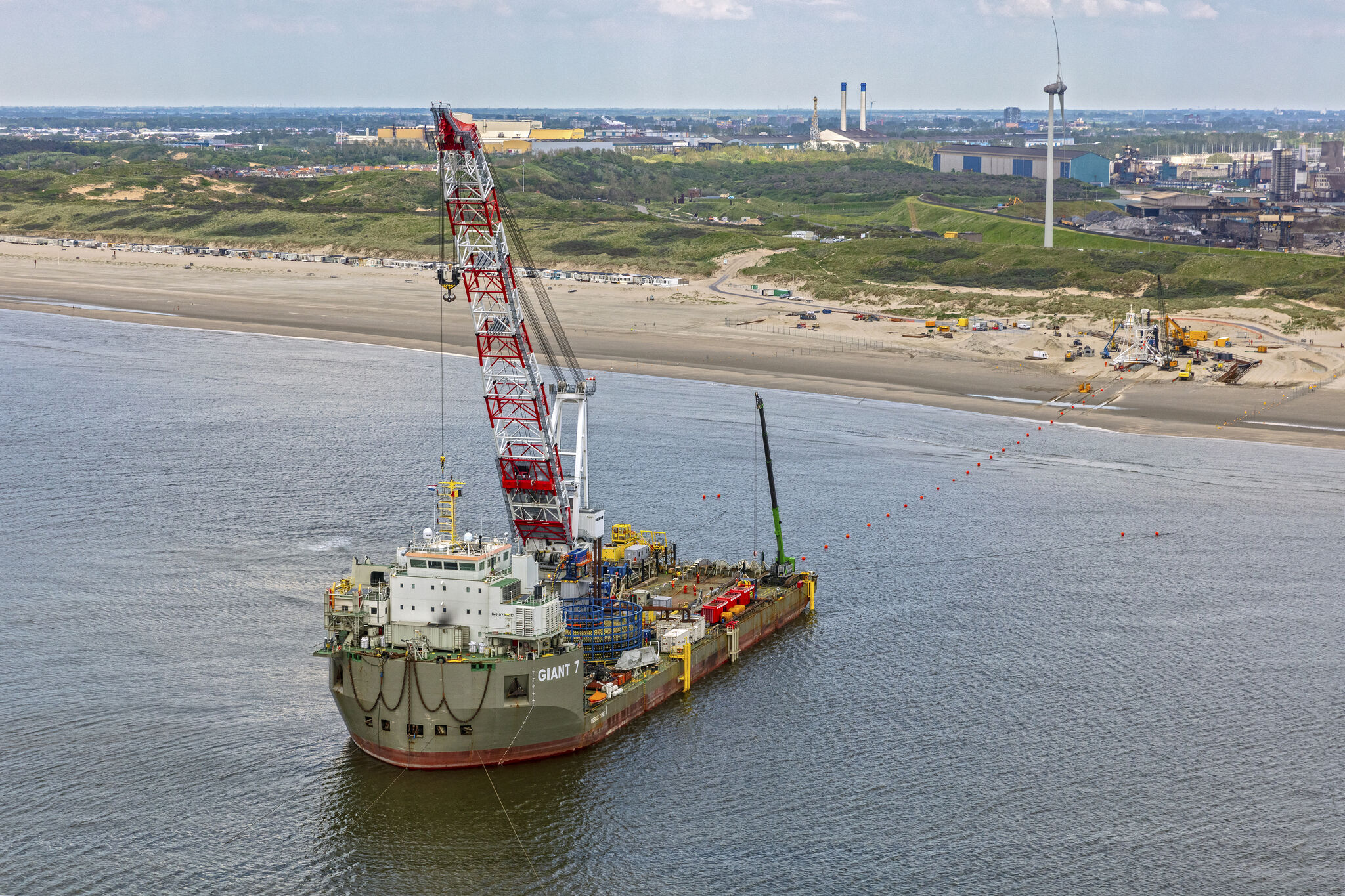 Boskalis West Beta export cables