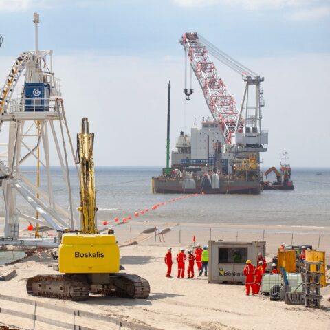 Boskalis HKWB export cable