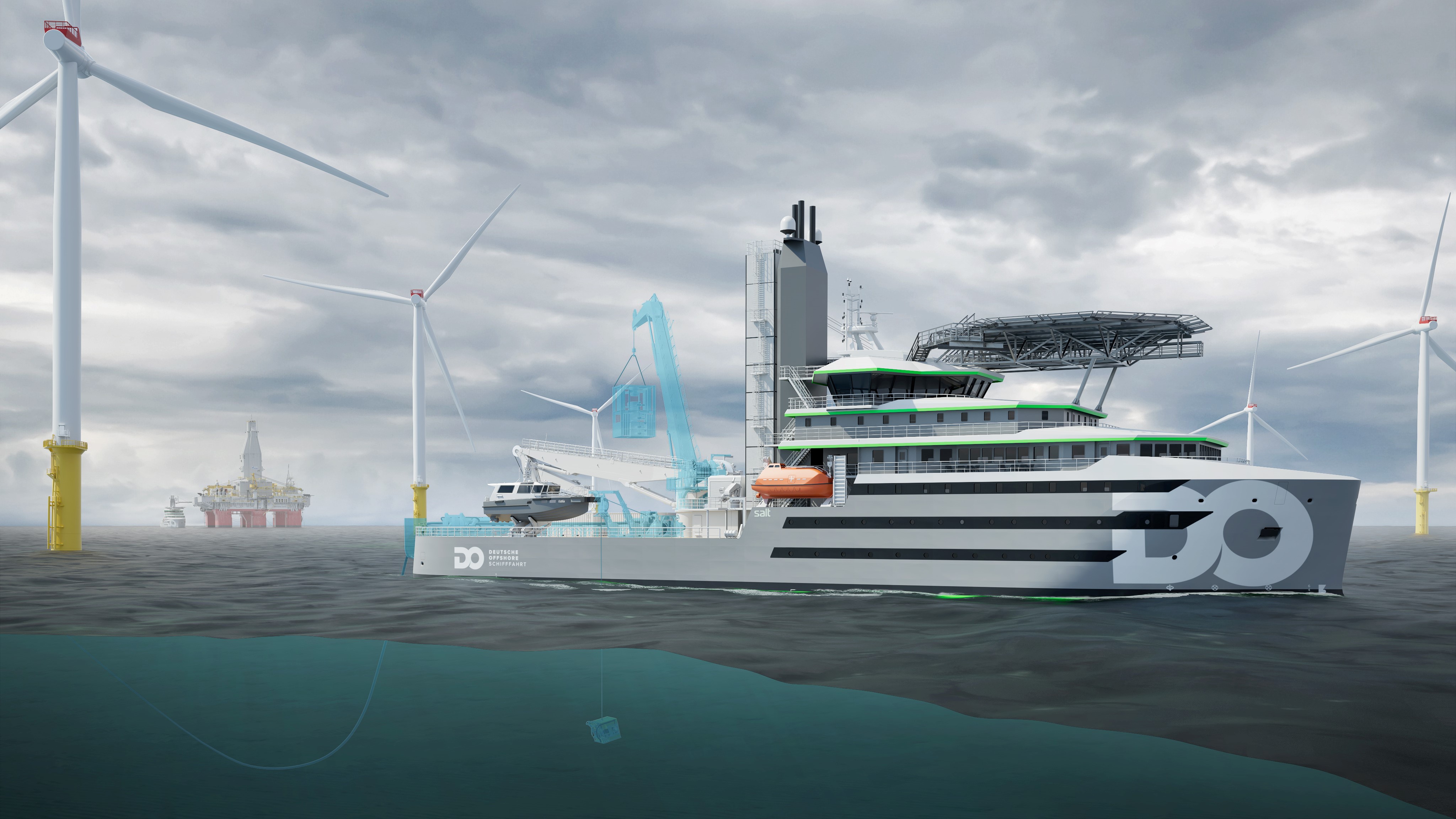 Schoeller Holdings and DOS Order Four CSOVs for Offshore Wind