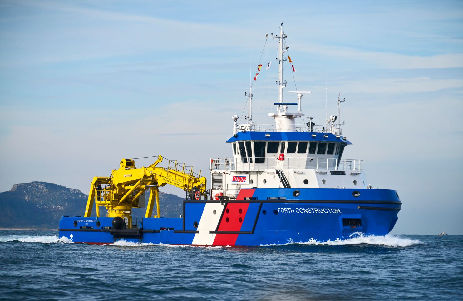 Briggs Marine Takes Delivery of New Maintenance Support Vessel