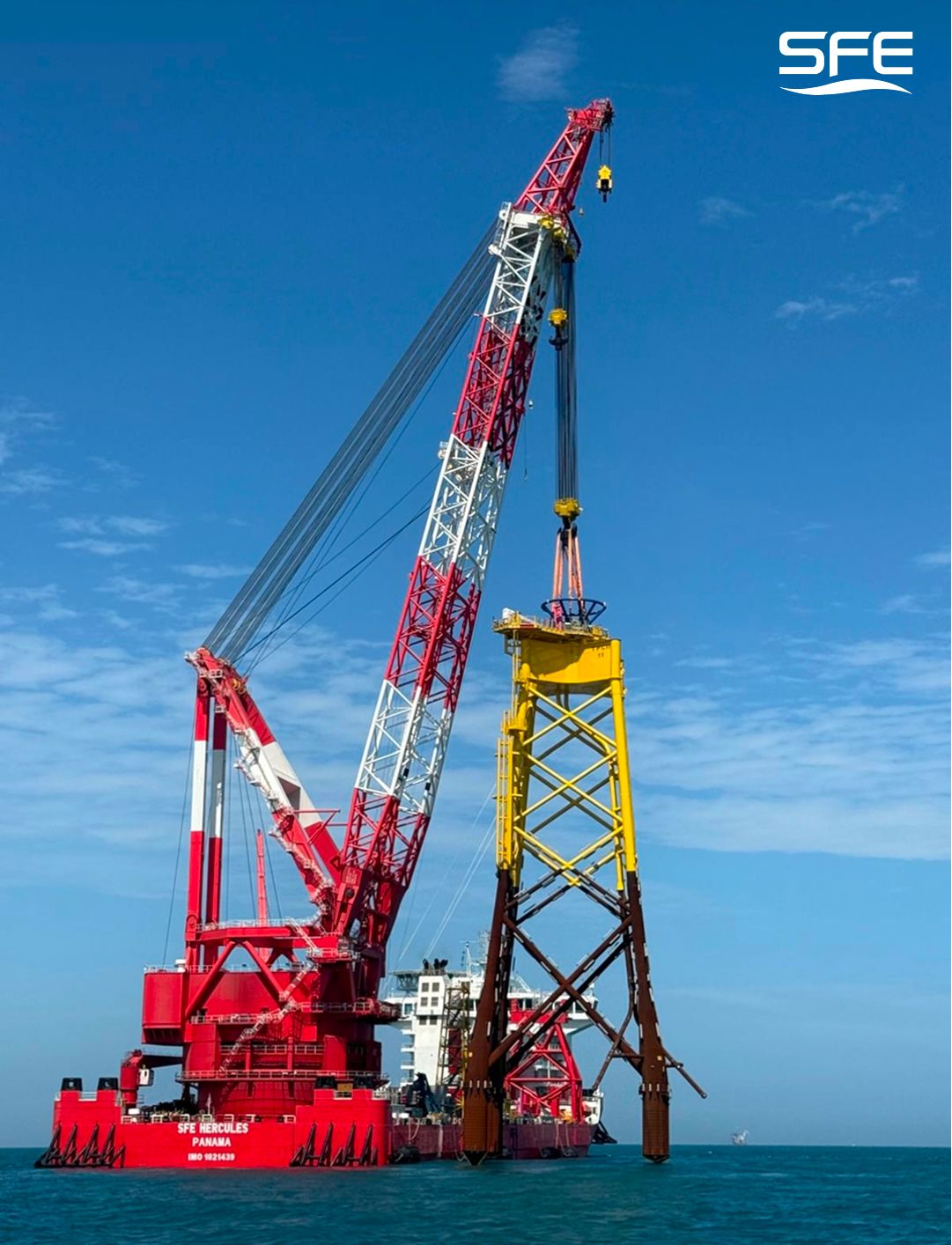 First Jacket In at 300 MW Taiwanese Offshore Wind Farm | Offshore Wind