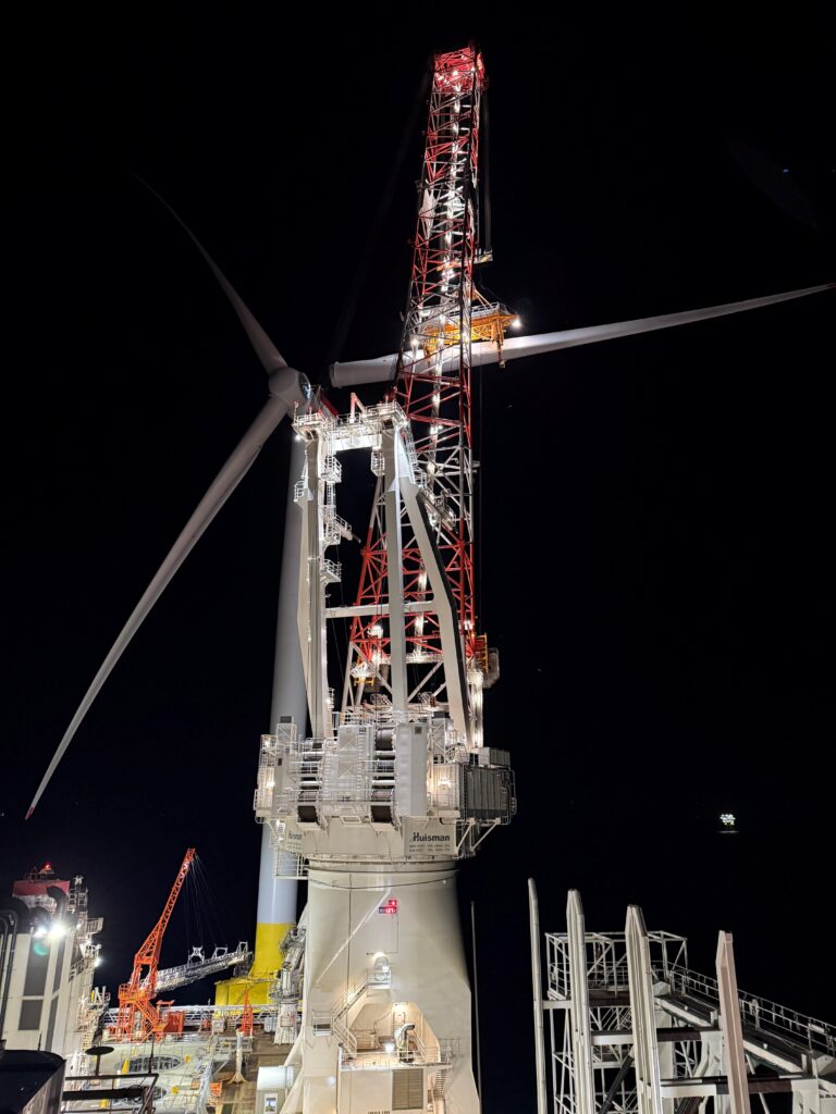 Neart na Gaoithe Offshore Wind Farm final turbine installation