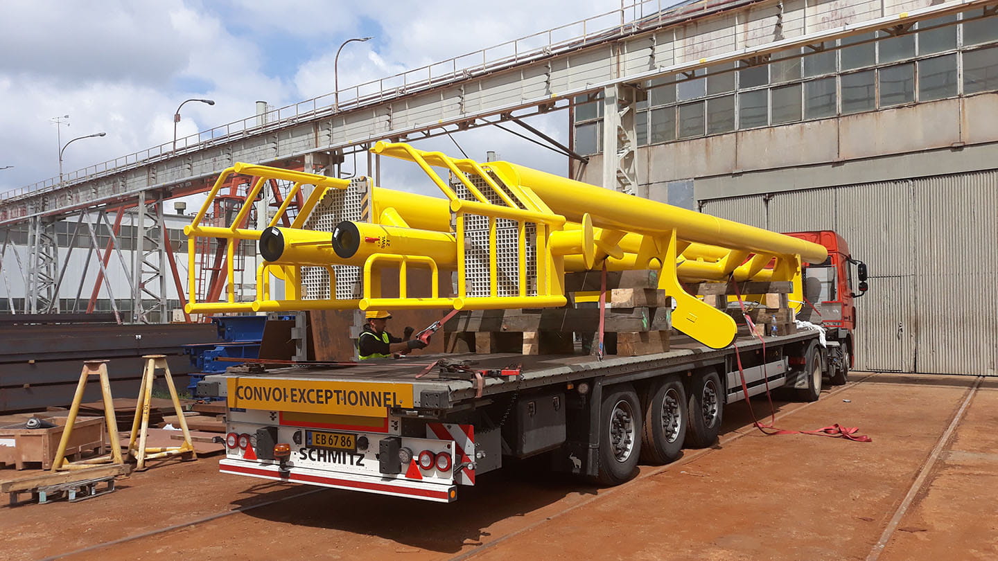 Baltica 2 secondary steel