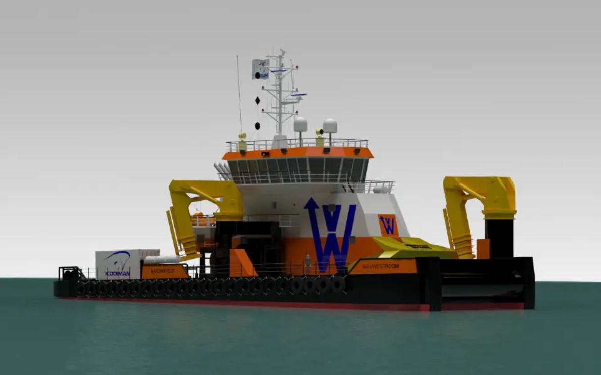 Dutch Marine Services Company Orders Hybrid Multi-Purpose Vessel