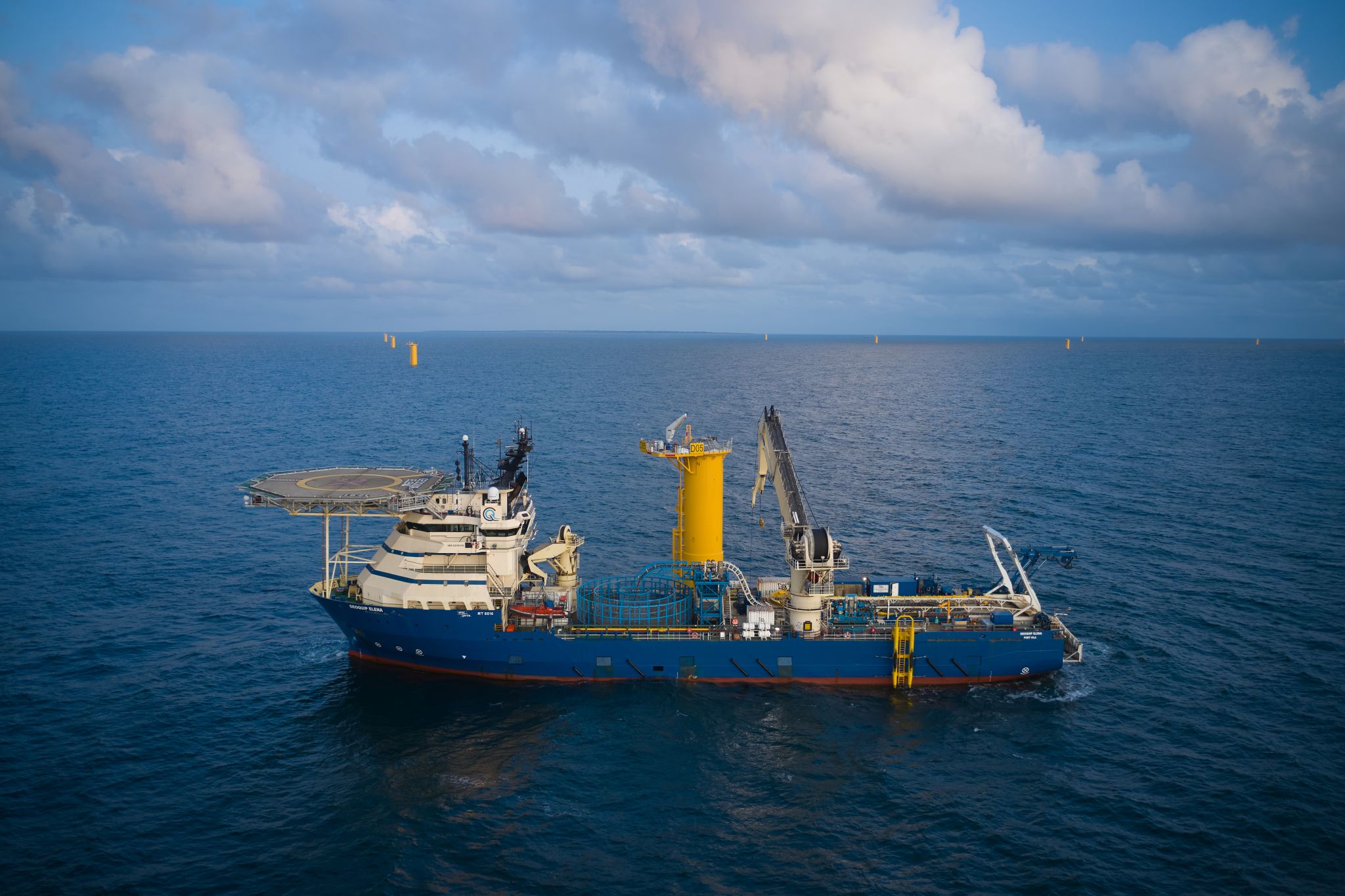 inter array cables Îles d’Yeu and Noirmoutier
