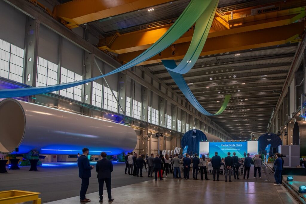 Baltic Towers Poland wind tower section