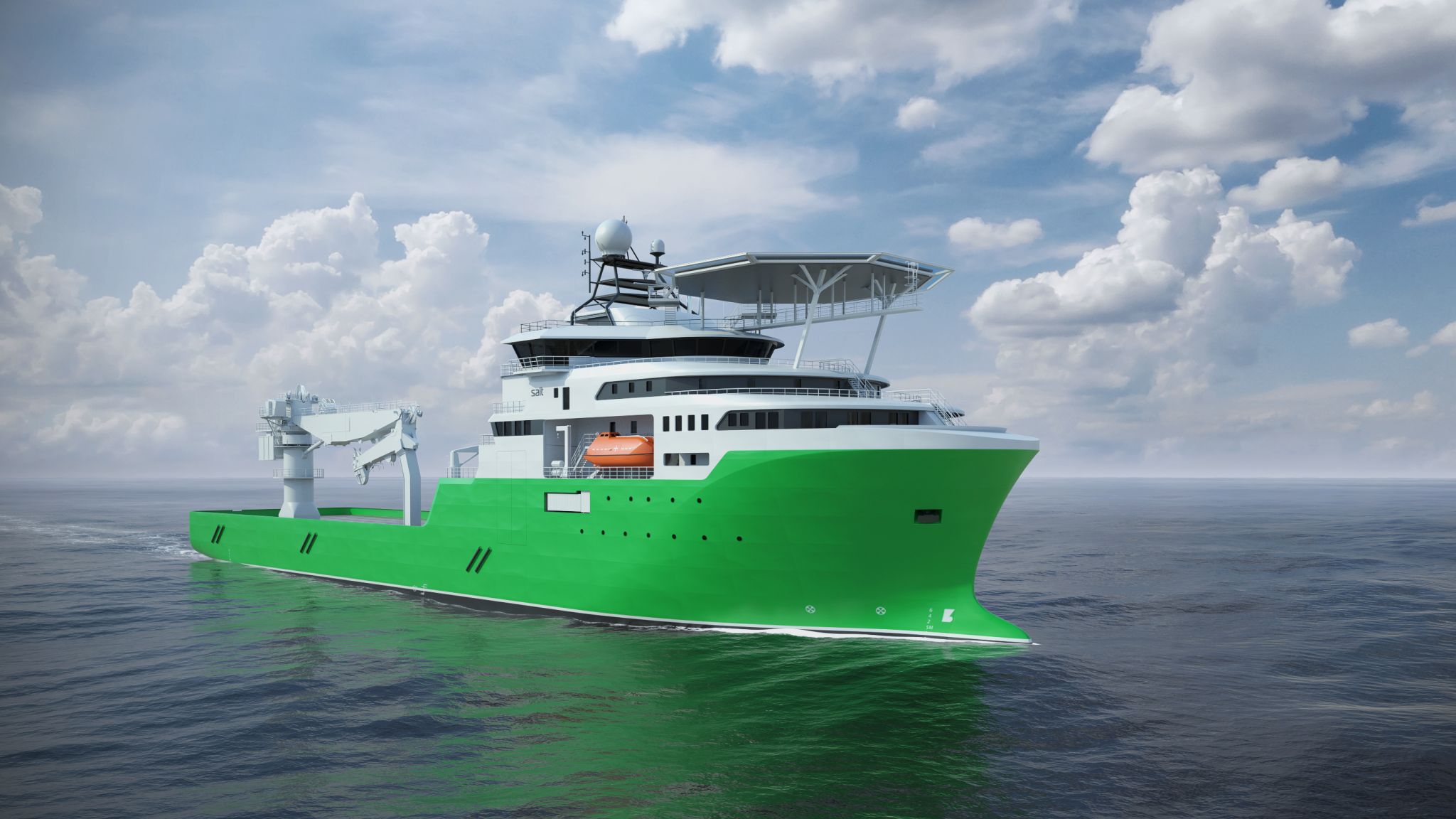 DEME's New Offshore Construction Vessel to Be Built in China