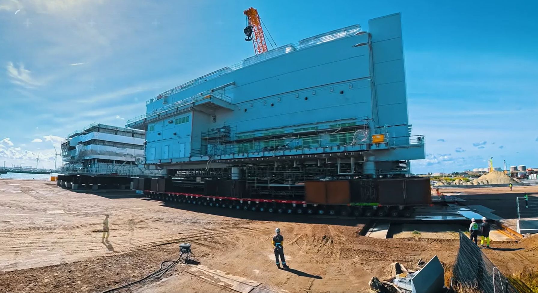 Gennaker Smulders platform