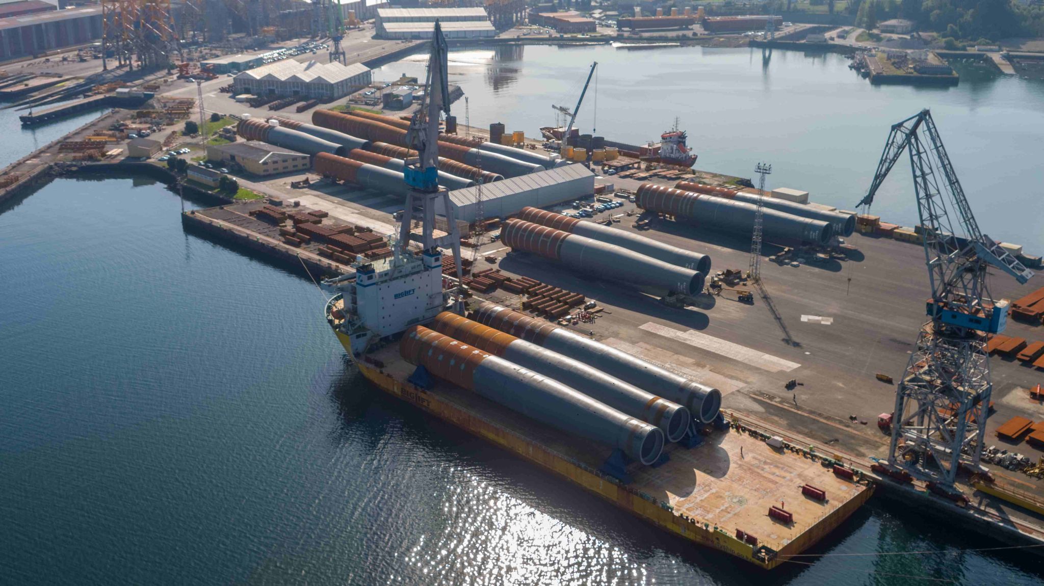 First Monopile In at Iberdrola's Third Offshore Wind Farm in