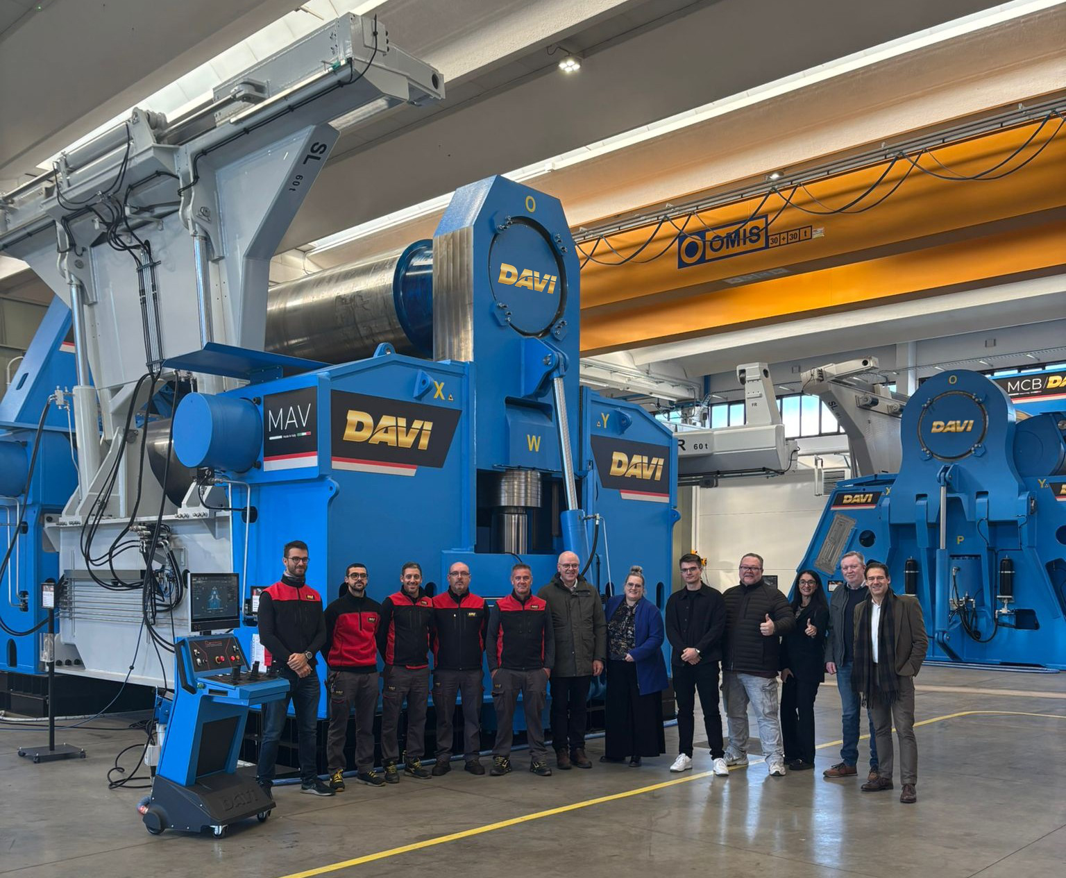Davi Completes FAT for Titan Wind Energy’s Four Heavy-Duty Plate Rolls, First Delivery Imminent