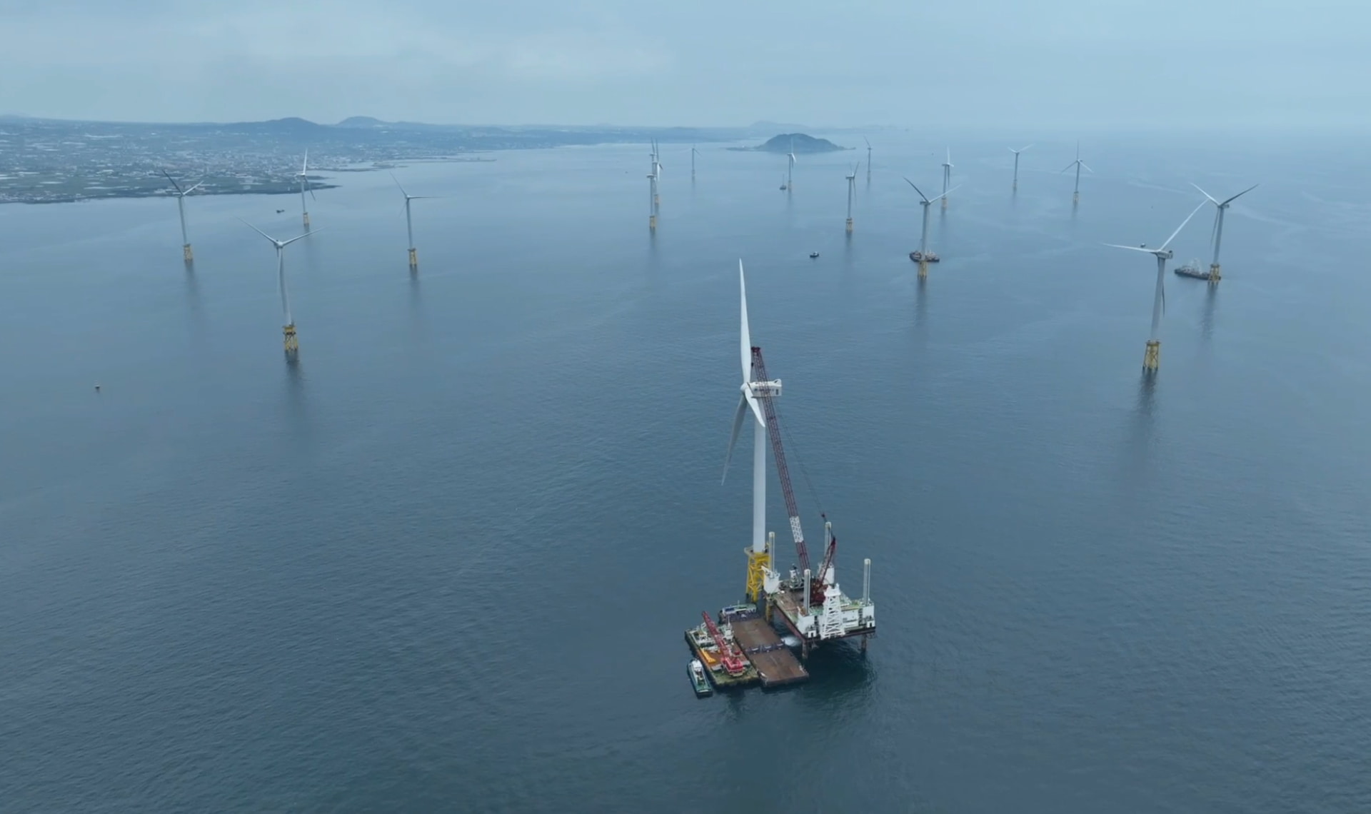 South Korea’s Largest Offshore Wind Farm Commissioned