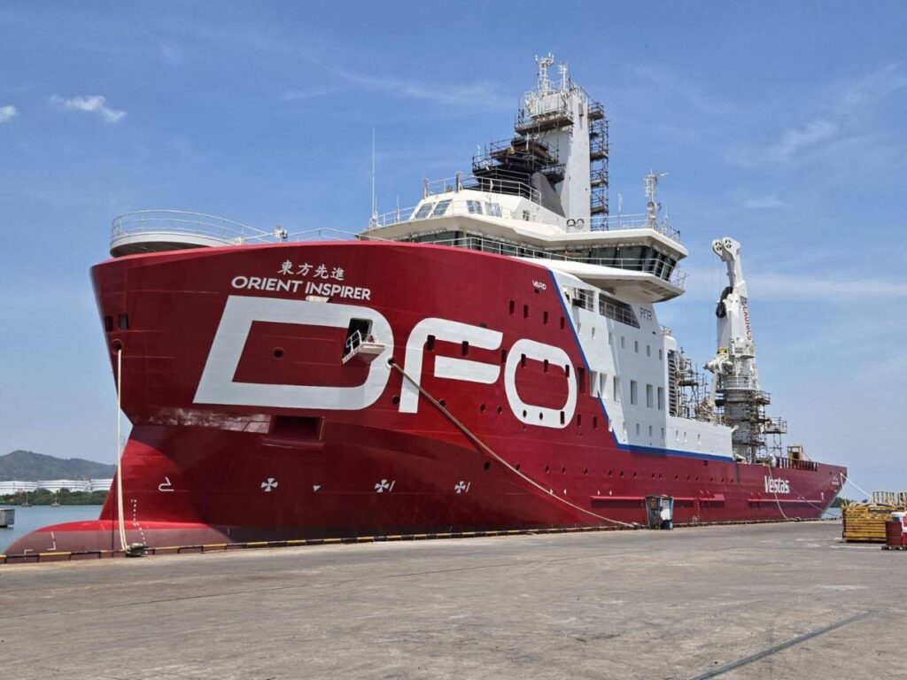 CIP Chooses Taiwan's Dong Fang Offshore for Fengmiao 1 CSOV
