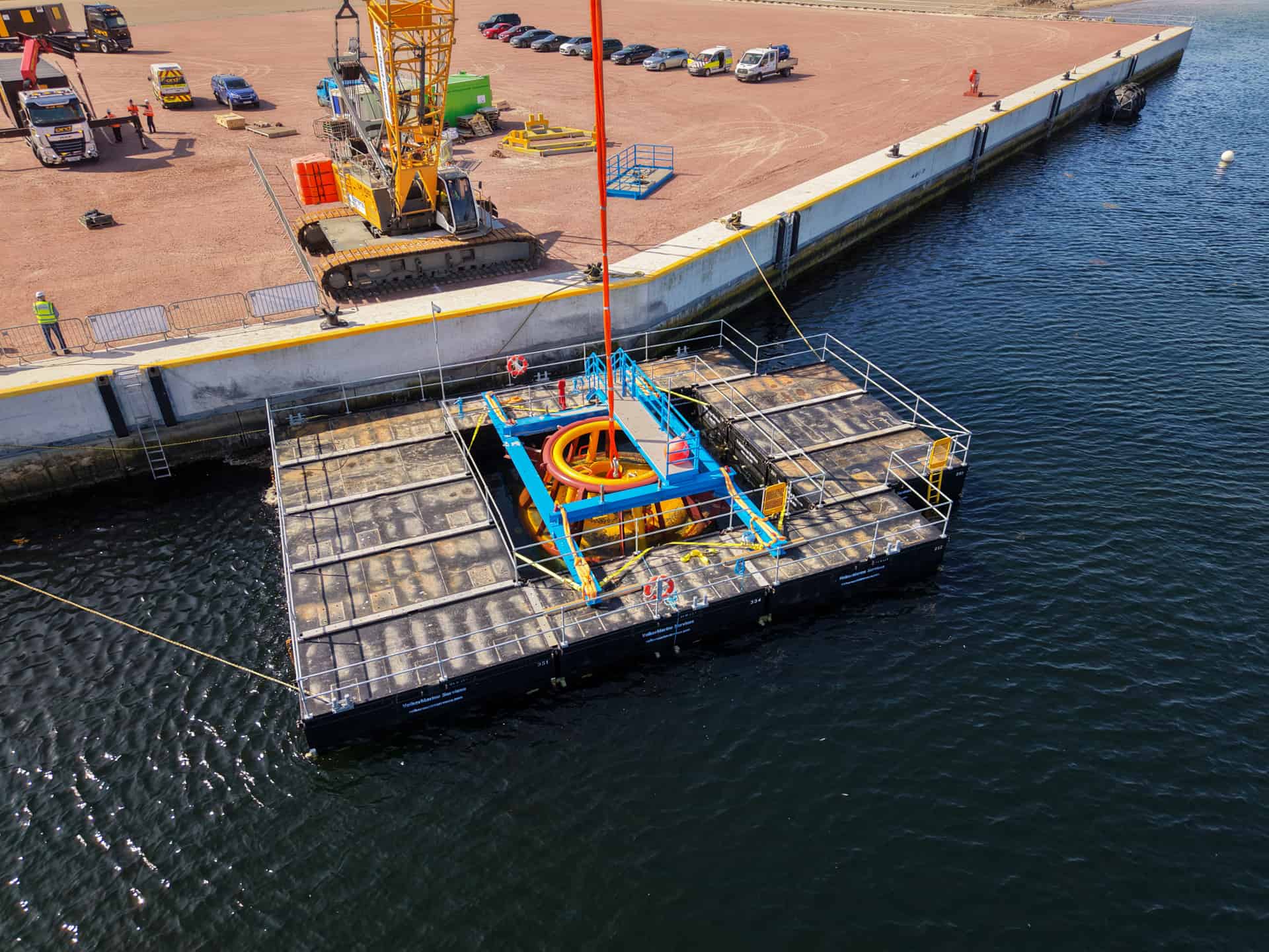 Encomara’s Squid connection system at Ardersier Port